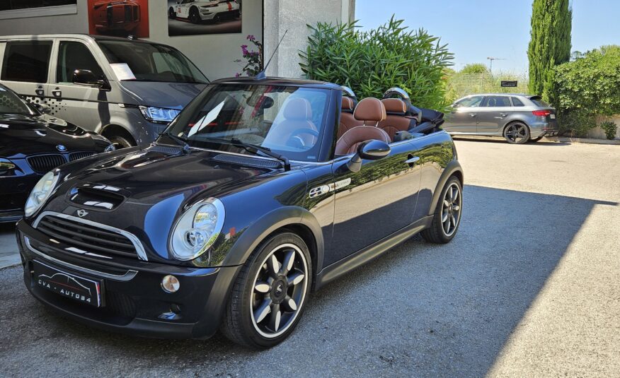 MINI CABRIOLET COOPER S 170CH SIDEWALK BOITE AUTO