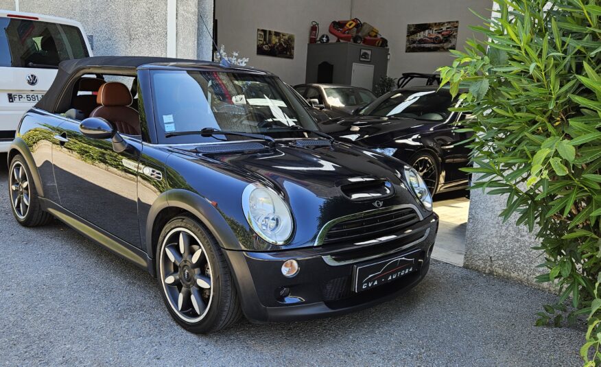 MINI CABRIOLET COOPER S 170CH SIDEWALK BOITE AUTO