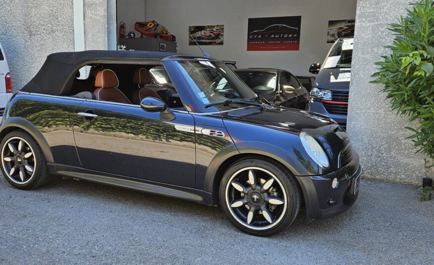 MINI CABRIOLET COOPER S 170CH SIDEWALK BOITE AUTO