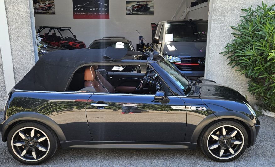 MINI CABRIOLET COOPER S 170CH SIDEWALK BOITE AUTO