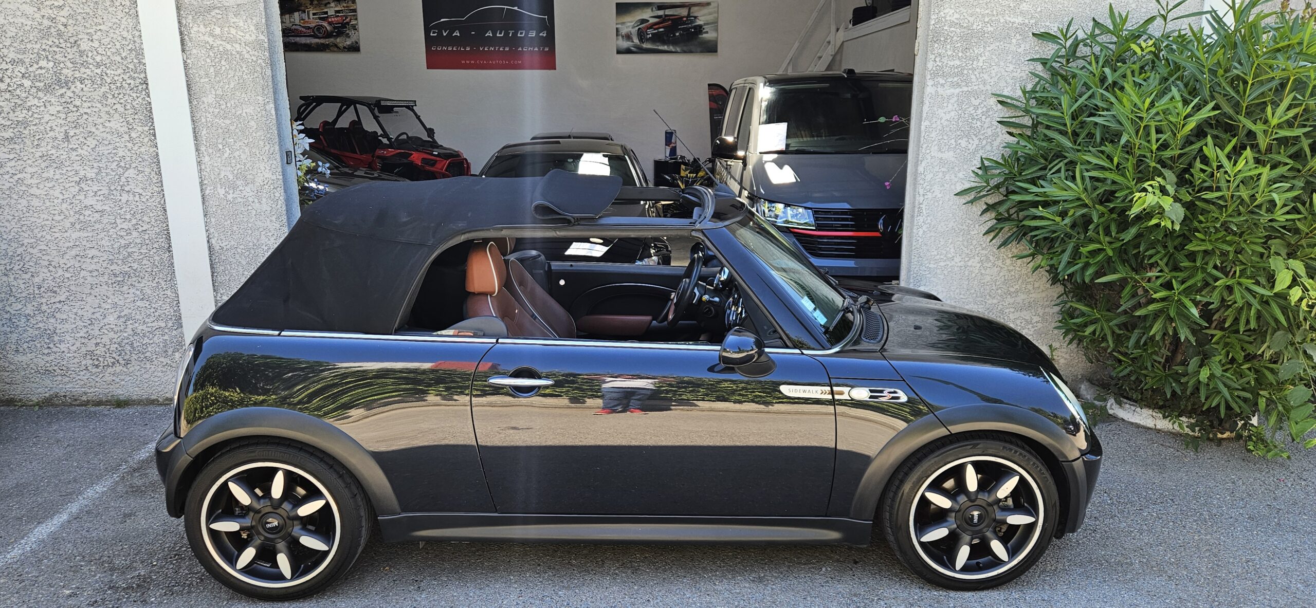 MINI CABRIOLET COOPER S 170CH SIDEWALK BOITE AUTO
