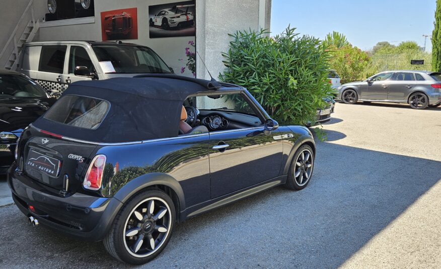 MINI CABRIOLET COOPER S 170CH SIDEWALK BOITE AUTO