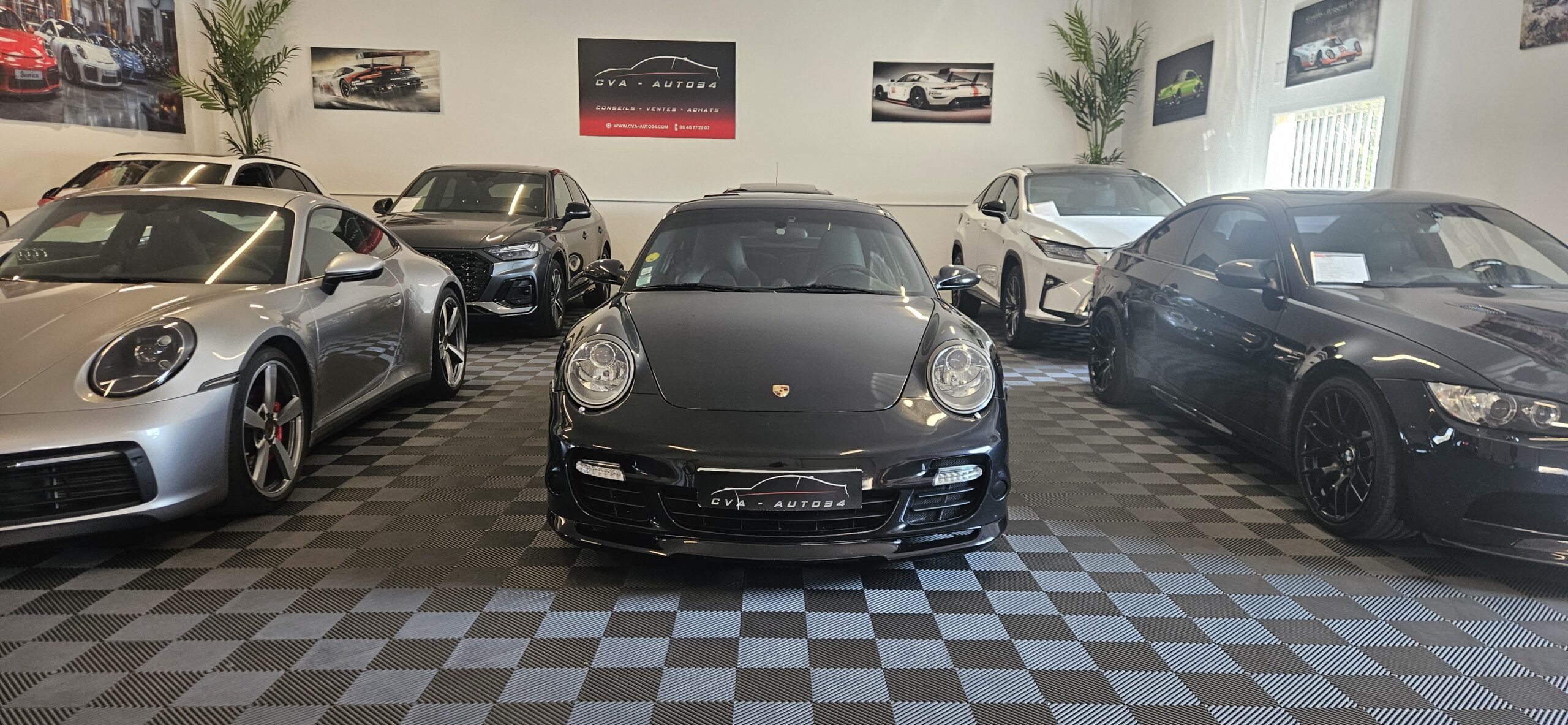 PORSCHE 997 TURBO 3.6L 520 CH PACK TECHART