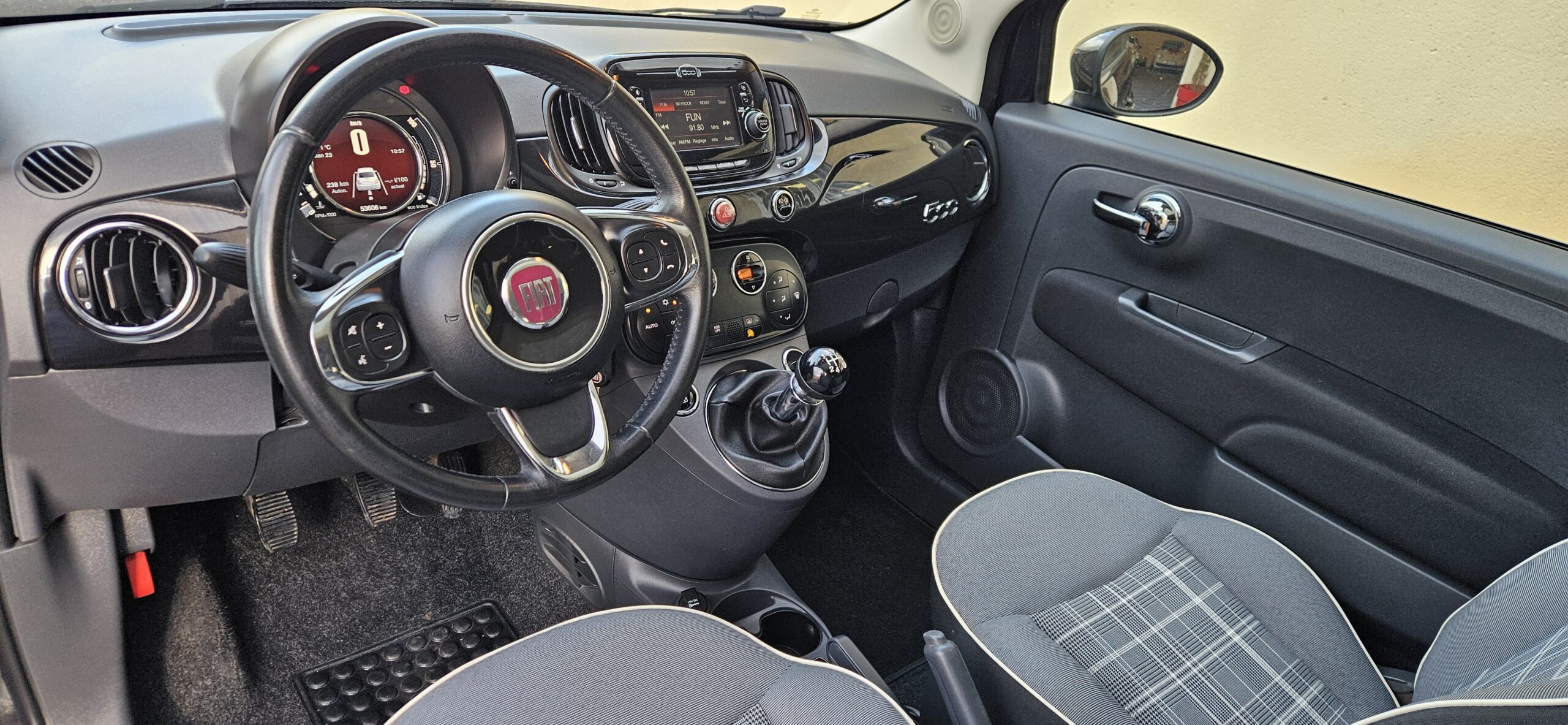 FIAT 500 1.2L 69CH LOUNGE
